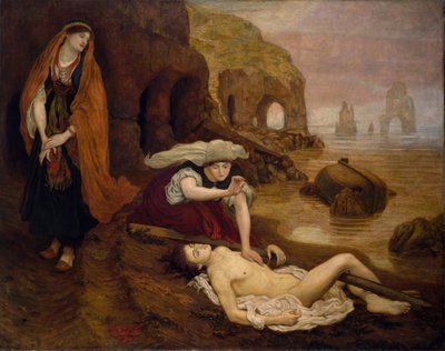 Znalezienie Don Juana przez Haidee, c1870. autorstwa Ford Madox Brown
