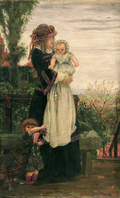 Poza miastem autorstwa Ford Madox Brown