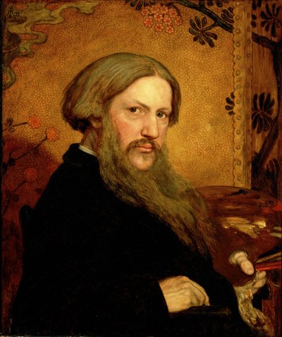 Autoportret, 1877 autorstwa Ford Madox Brown