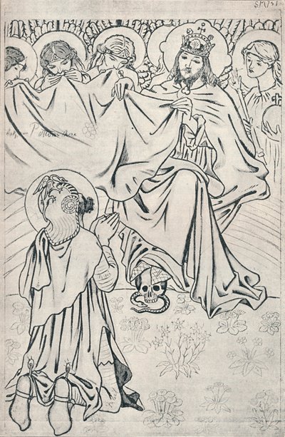 Św. Marcin w niebie, 1896 autorstwa Ford Madox Brown