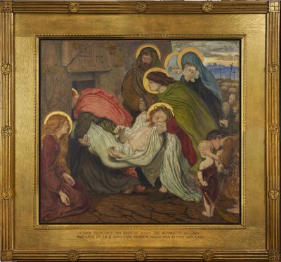 Złożenie do grobu autorstwa Ford Madox Brown