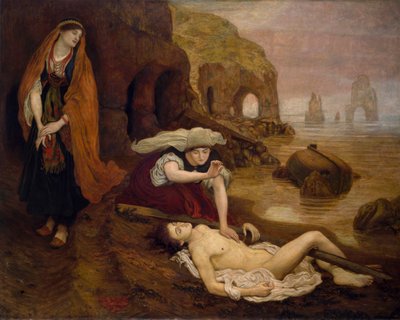 Znalezienie Don Juana autorstwa Haidee autorstwa Ford Madox Brown