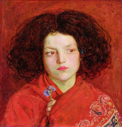 Irlandzka dziewczyna autorstwa Ford Madox Brown