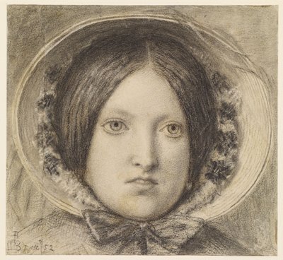 Ostatni z Anglii - portret Emmy Hill autorstwa Ford Madox Brown