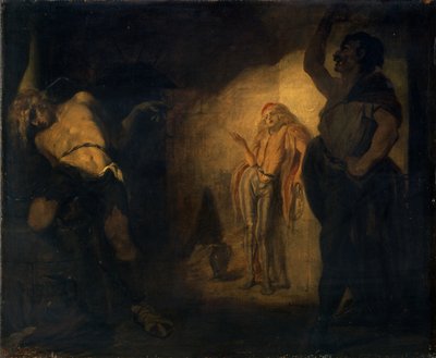Więzień Chillon autorstwa Ford Madox Brown
