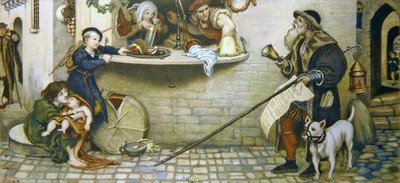 Proklamacja Wag i Miar autorstwa Ford Madox Brown