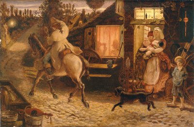 Podróżnik autorstwa Ford Madox Brown