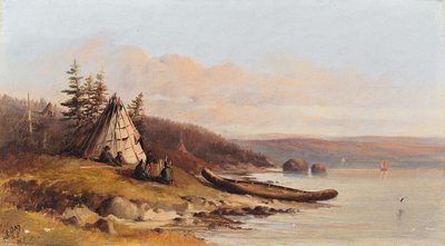 W Zatoce Mahon patrząc na wschód, 15 sierpnia 1865 r autorstwa Forshaw Day