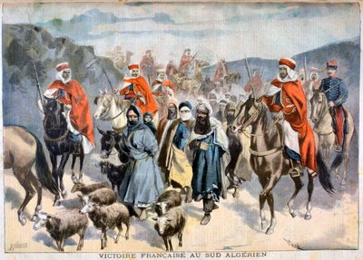 Zwycięstwo Francji w południowej Algierii, 1897 autorstwa Fortuné Méaulle