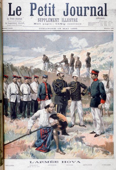 Armia Hova, Madagaskar, 1895 autorstwa Fortuné Méaulle