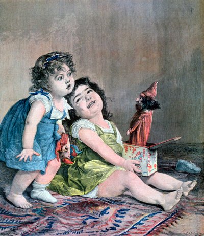 Niespodzianka, 1891 autorstwa Fortuné Méaulle