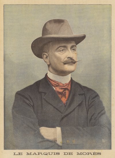 Markiz de Mores autorstwa Fortune Louis Meaulle