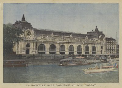 Nowy Gare dOrleans na Quai dOrsay w Paryżu autorstwa Fortune Louis Meaulle