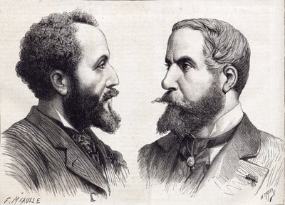 Nieznany obraz autorstwa Fortune Louis Meaulle