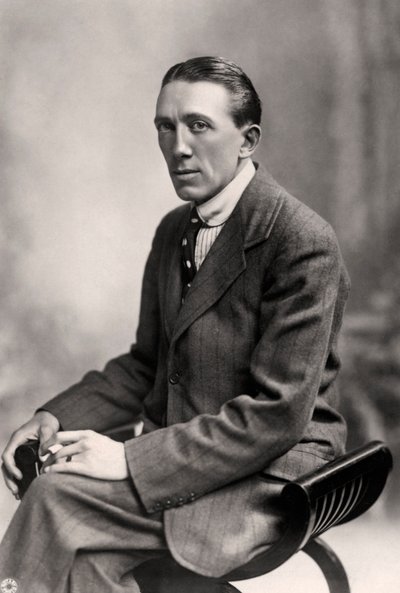 Gerald Du Maurier 1873-1934, angielski aktor i kierownik teatru, początek XX wieku. autorstwa Foulsham and Banfield