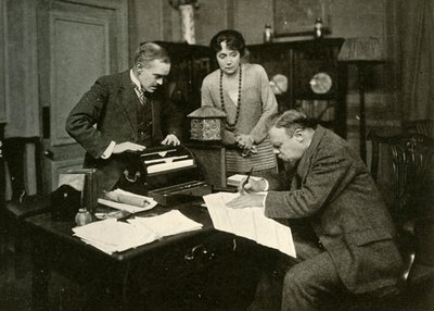 Poddanie się Hornblowera, 1920, 1928. autorstwa Foulsham and Banfield