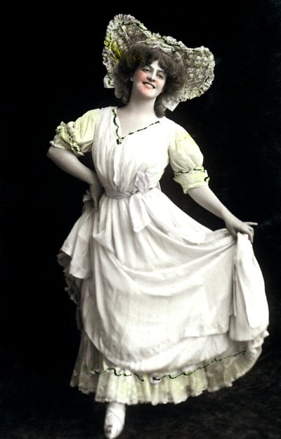 Marie Studholme 1875-1930, angielska aktorka, początek XX wieku. autorstwa Foulsham and Banfield