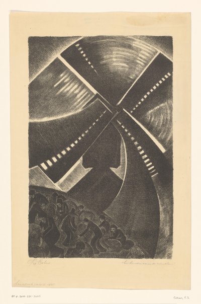 A poniżej byli ludzie (oryginalny tytuł na obiekcie) autorstwa Fré Cohen (signed by artist)