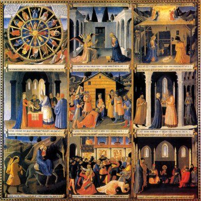 Srebrna szafka autorstwa Fra Angelico