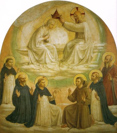 Koronacja Dziewicy autorstwa Fra Angelico