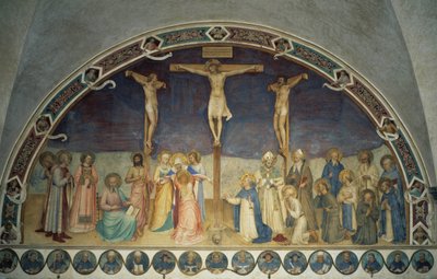 Ukrzyżowanie Chrystusa, 1442 autorstwa Fra Angelico