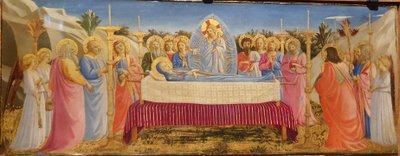 Zaśnięcie Najświętszej Maryi Panny autorstwa Fra Angelico
