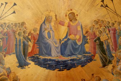 Włoski: Koronacja Dziewicy Koronacja Dziewicy autorstwa Fra Angelico