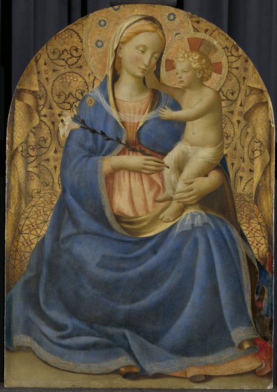 Madonna Pokory autorstwa Fra Angelico