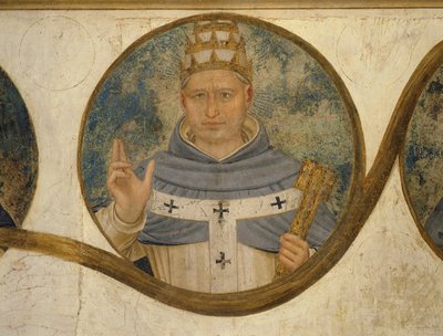 Papież Innocenty V autorstwa Fra Angelico
