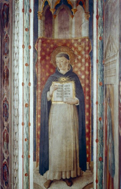 Św. Tomasz z Akwinu, połowa XV wieku autorstwa Fra Angelico