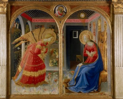 Zwiastowanie, ok. 1432 (tempera na panelu) autorstwa Fra Angelico