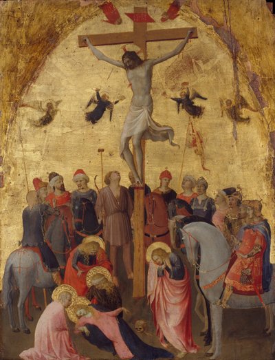 Ukrzyżowanie, ca. 1420-23. autorstwa Fra Angelico