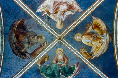 Czterej ewangeliści, połowa XV w. autorstwa Fra Angelico