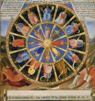 Wizja Ezechiela autorstwa Fra Angelico