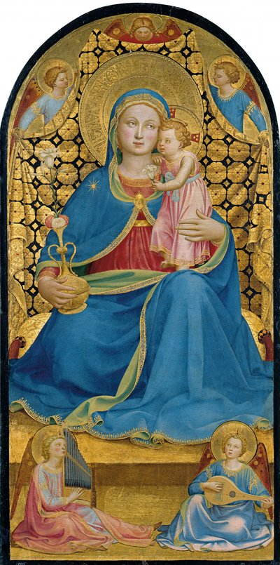 Dziewica pokory autorstwa Fra Angelico