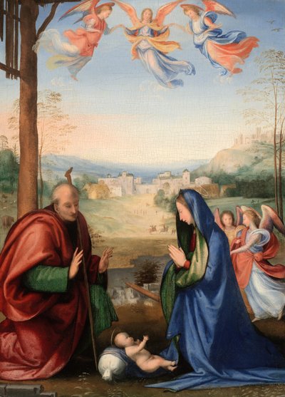 Narodzenia, 150407. autorstwa Fra Bartolomeo