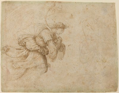 Anioł Zwiastowania [recto] autorstwa Fra Bartolommeo