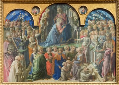 Koronacja Dziewicy autorstwa Fra Filippo Lippi