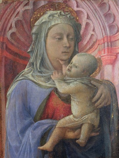 Madonna z Dzieciątkiem, ok.1430 autorstwa Fra Filippo Lippi