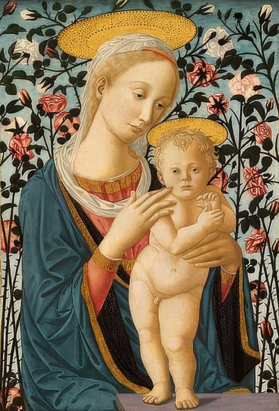 Madonna z Dzieciątkiem. Około 1470 autorstwa Fra Filippo Lippi