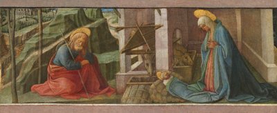 Narodzenie Chrystusa autorstwa Fra Filippo Lippi and Workshop