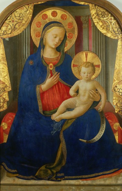 Madonna Pokory Madonna Pokory, ok. 1435-1440. autorstwa Fra Giovanni Angelico da Fiesole