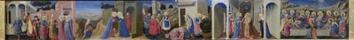 Predella Ołtarza Zwiastowanie, ok. 1930 1433-1434. autorstwa Fra Giovanni Angelico da Fiesole