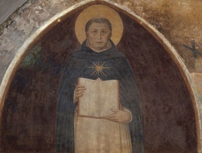 Św. Tomasz z Akwinu w Summie teologicznej, 1441-1442. autorstwa Fra Giovanni Angelico da Fiesole