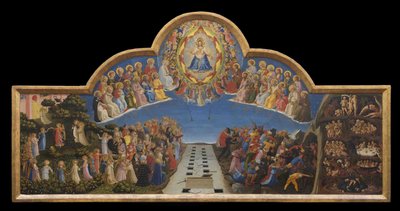 Sąd Ostateczny, ok. 1432 r. autorstwa Fra Giovanni Angelico da Fiesole