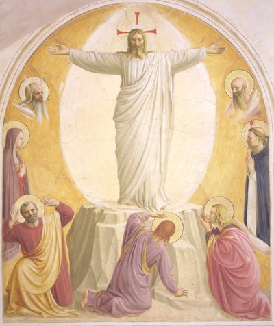 Przemienienie Jezusa autorstwa Fra Giovanni Angelico da Fiesole