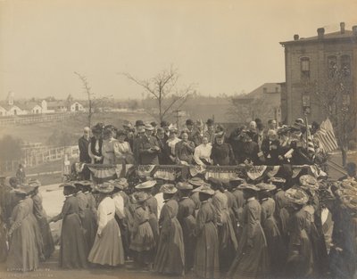 Zdjęcie z 25. rocznicy założenia Instytutu Tuskegee, 1906. autorstwa Frances Benjamin Johnston