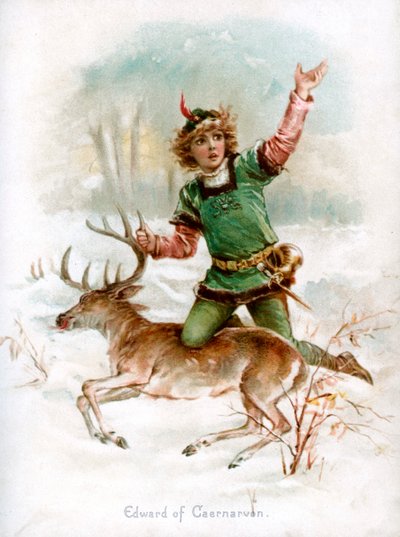 Edward z Caernarvon, 1897 autorstwa Frances Brundage