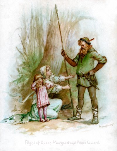 Lot królowej Małgorzaty i księcia Edwarda, 1897. autorstwa Frances Brundage