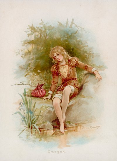 Imogen z Cymbeliny Szekspira autorstwa Frances Brundage